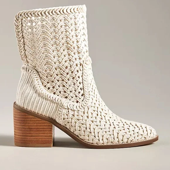NEW Kelsi Dagger Brooklyn Emery woven boots - Picture 3 of 8